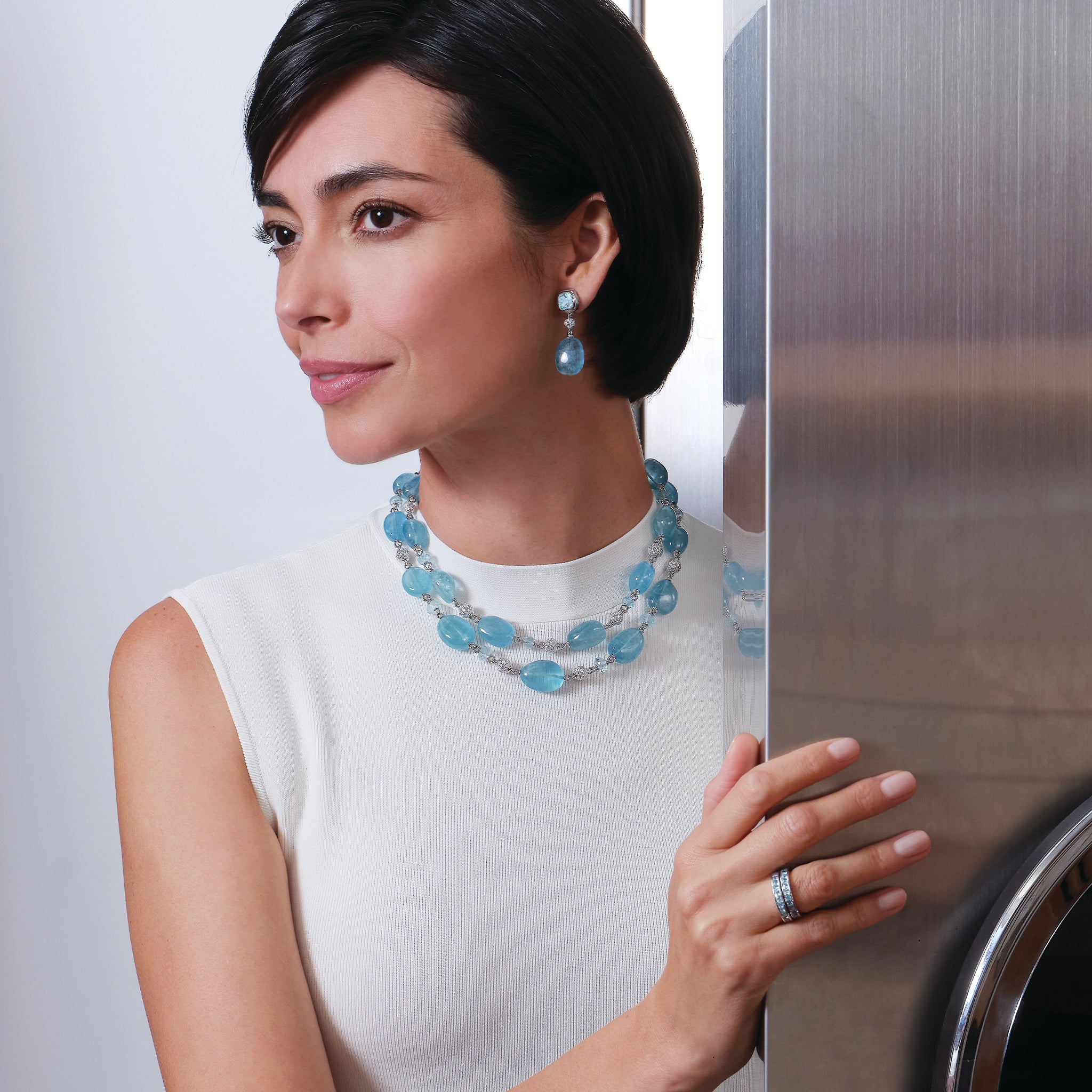 Aquamarine Necklaces
