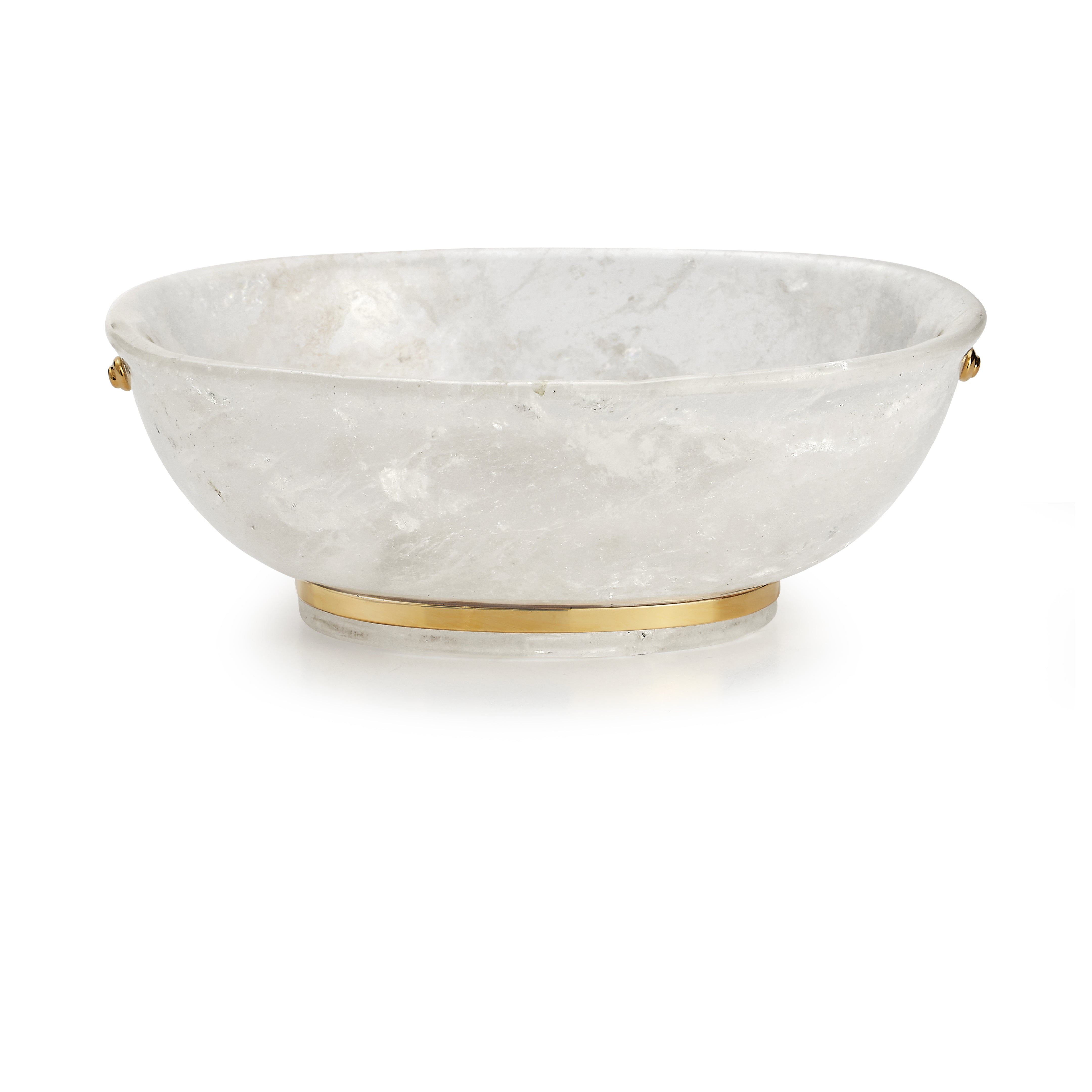 Oval Bowl in Crystal