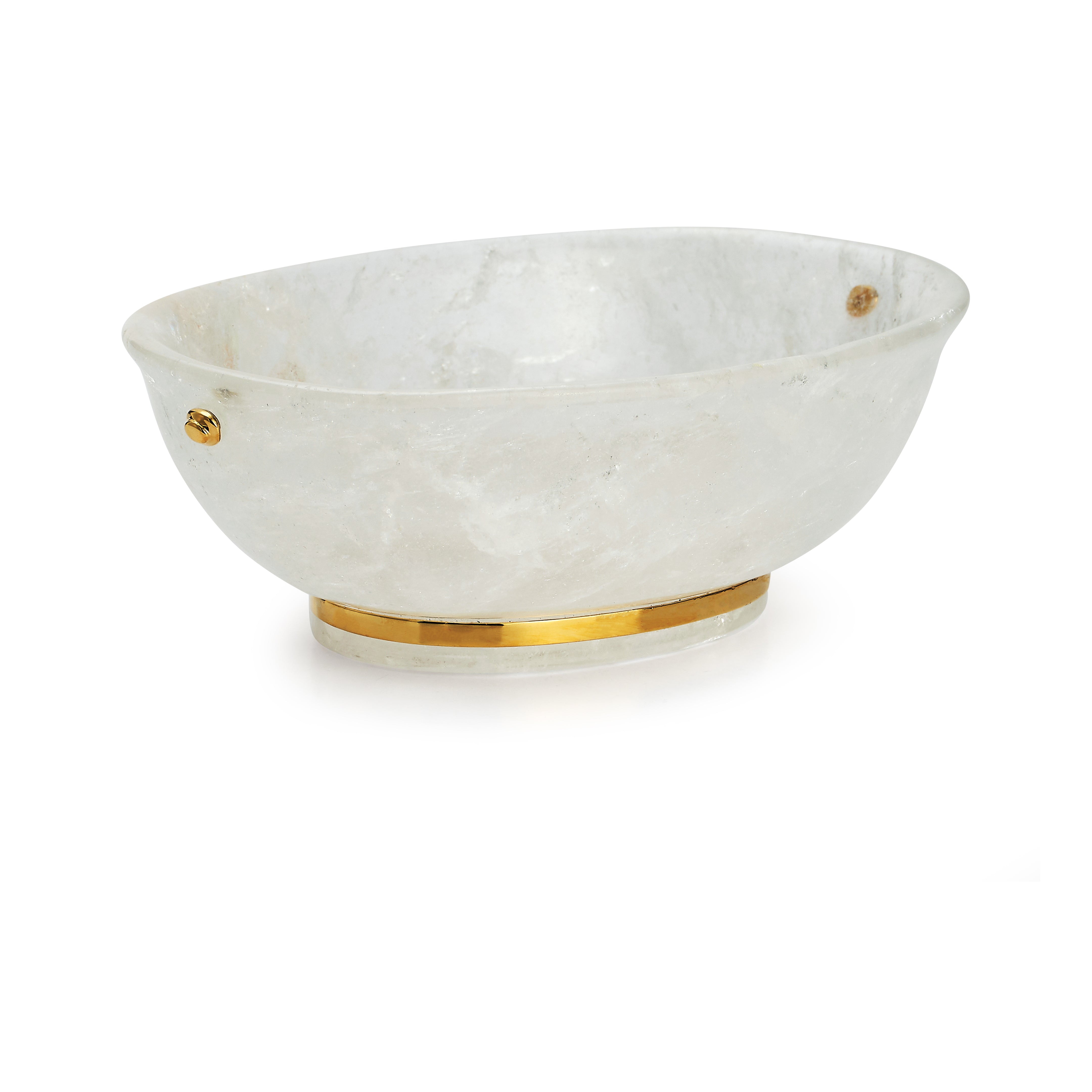 Oval Bowl in Crystal