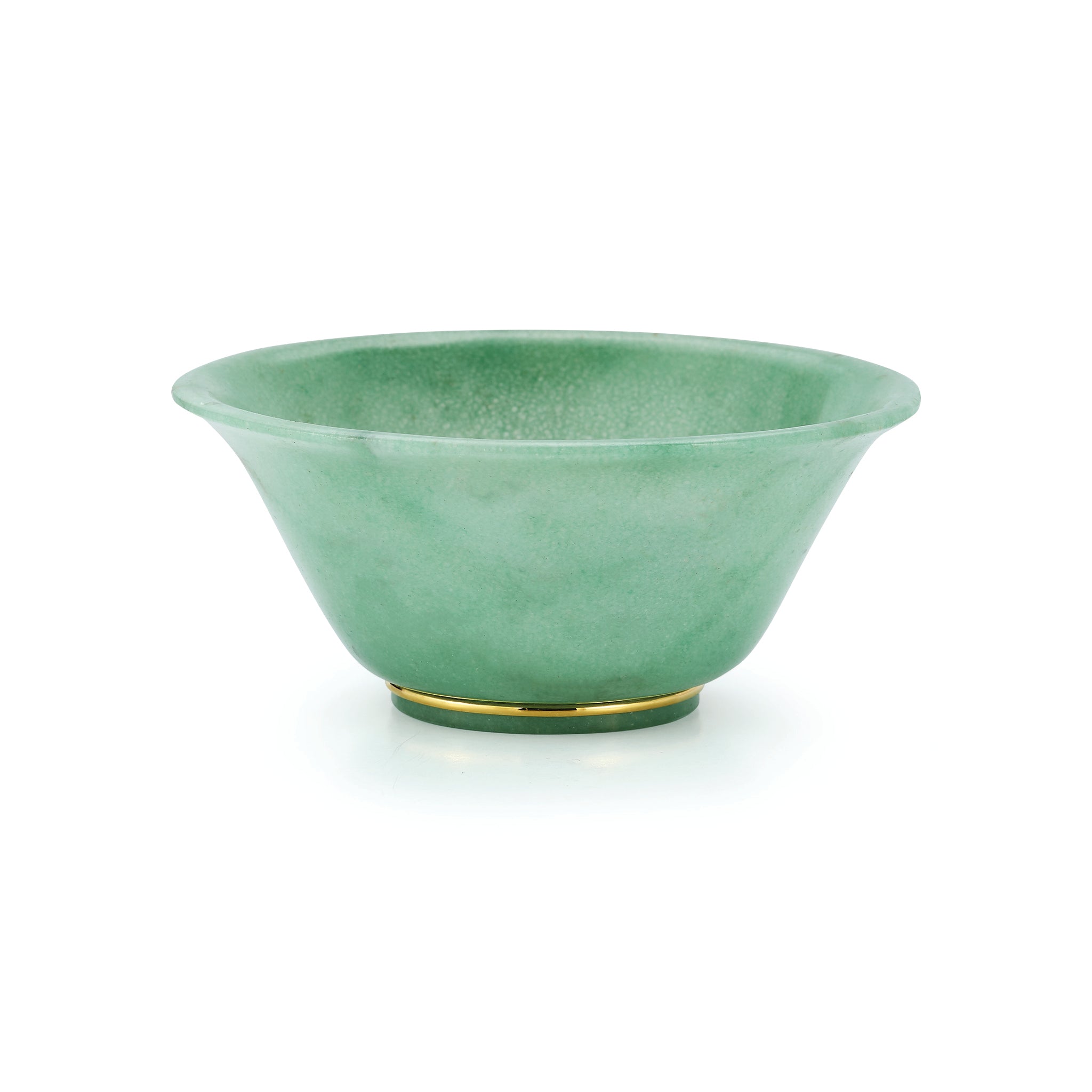Round Bowl in Green Aventurine