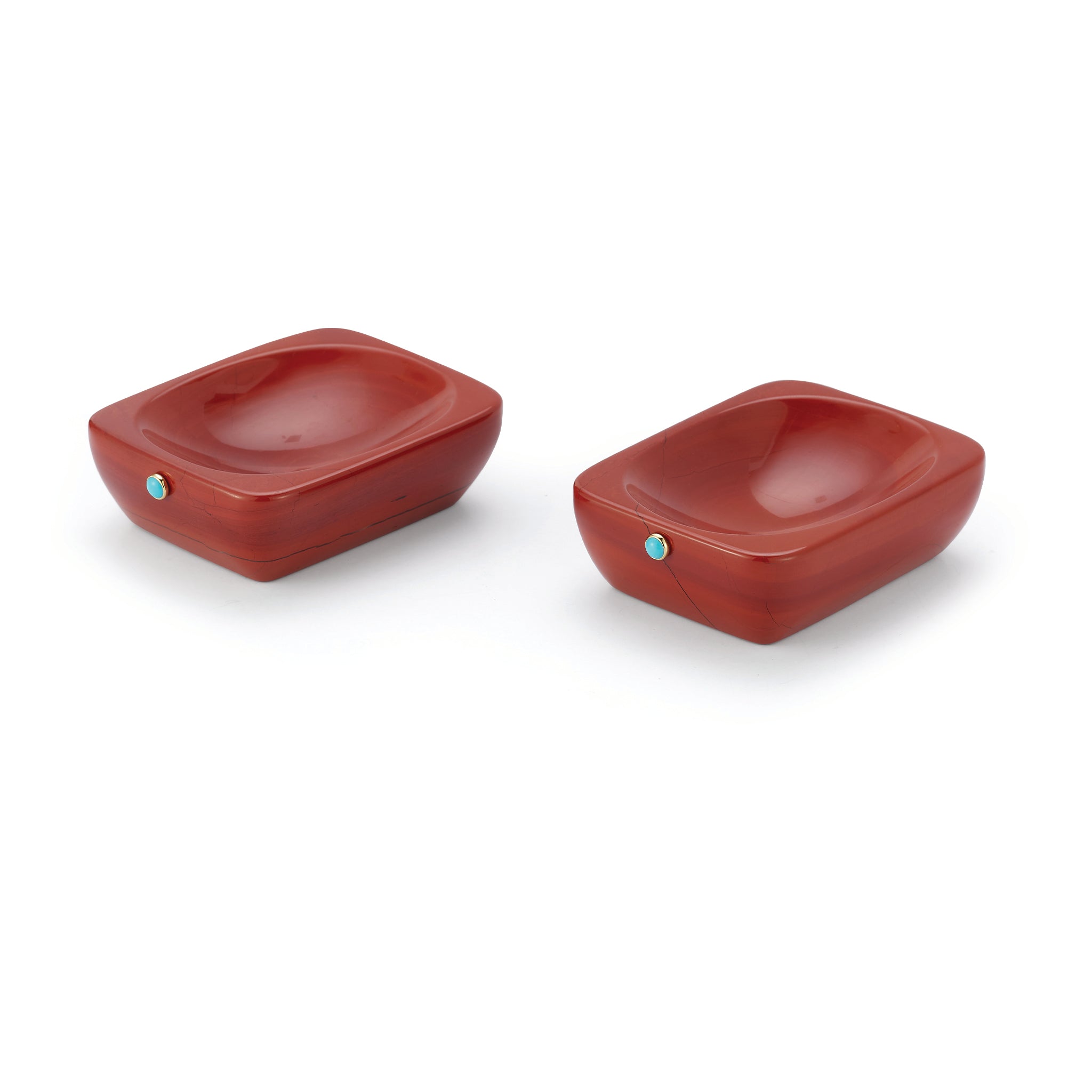 Red Jasper Salt Cellars
