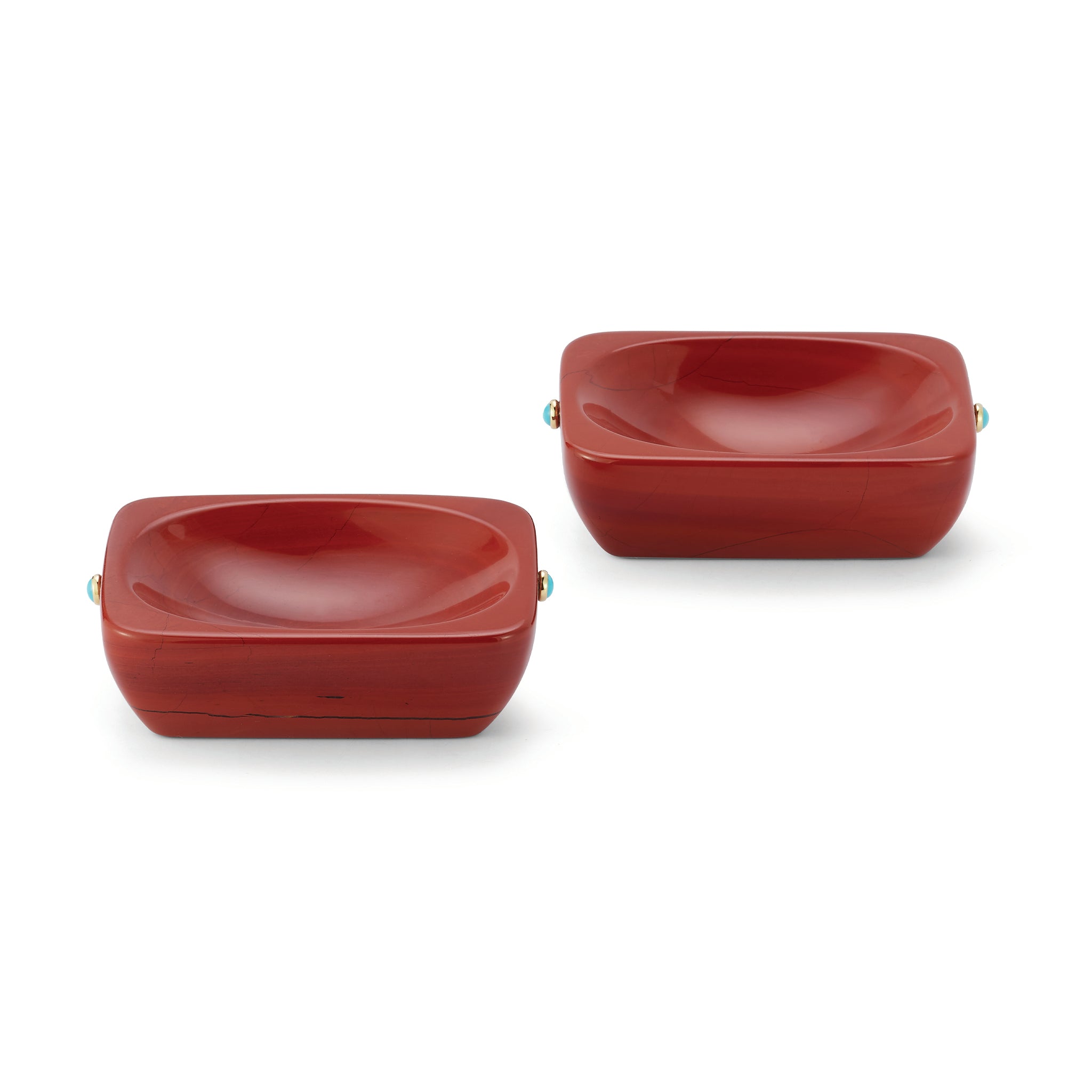 Red Jasper Salt Cellars
