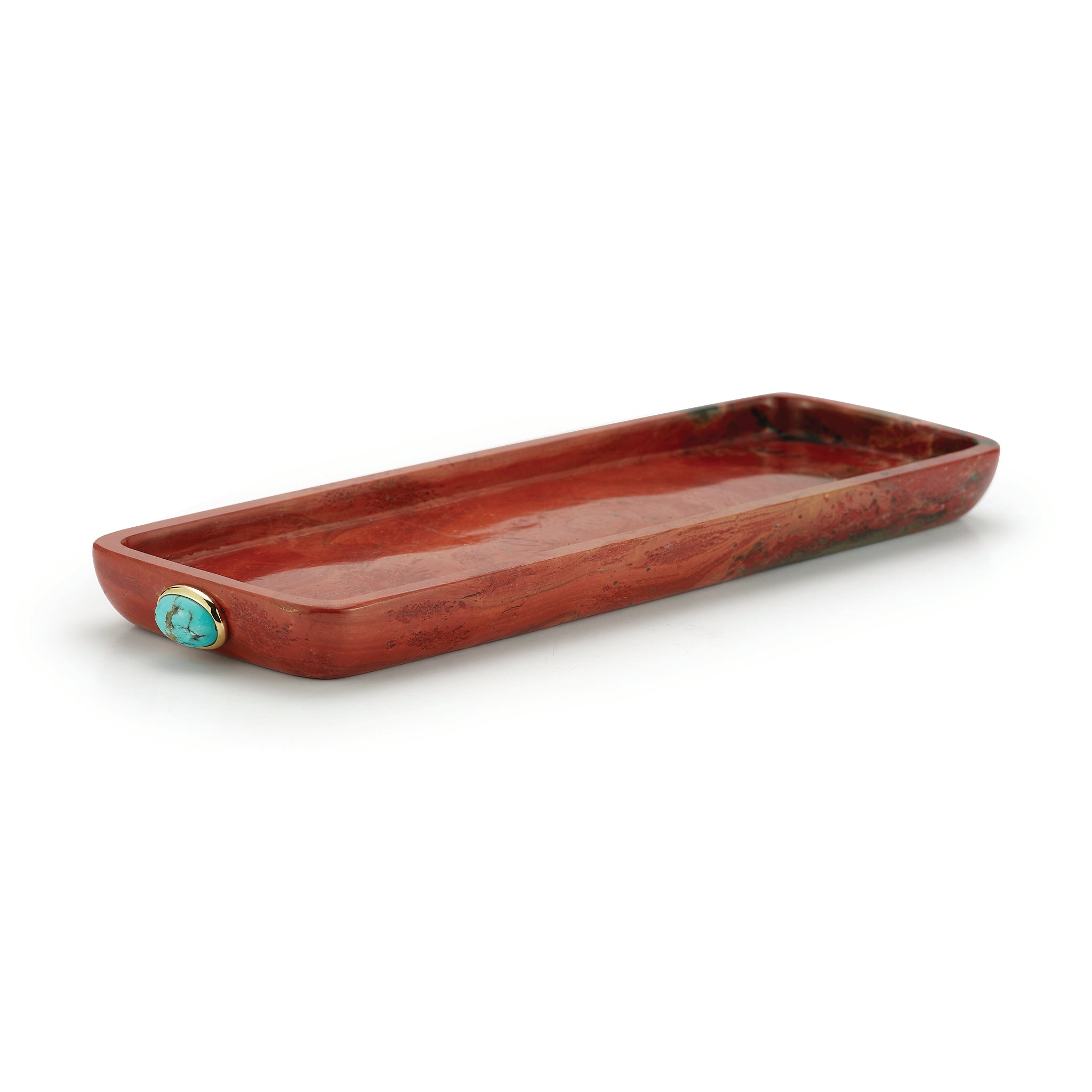 Tray in Red Jasper