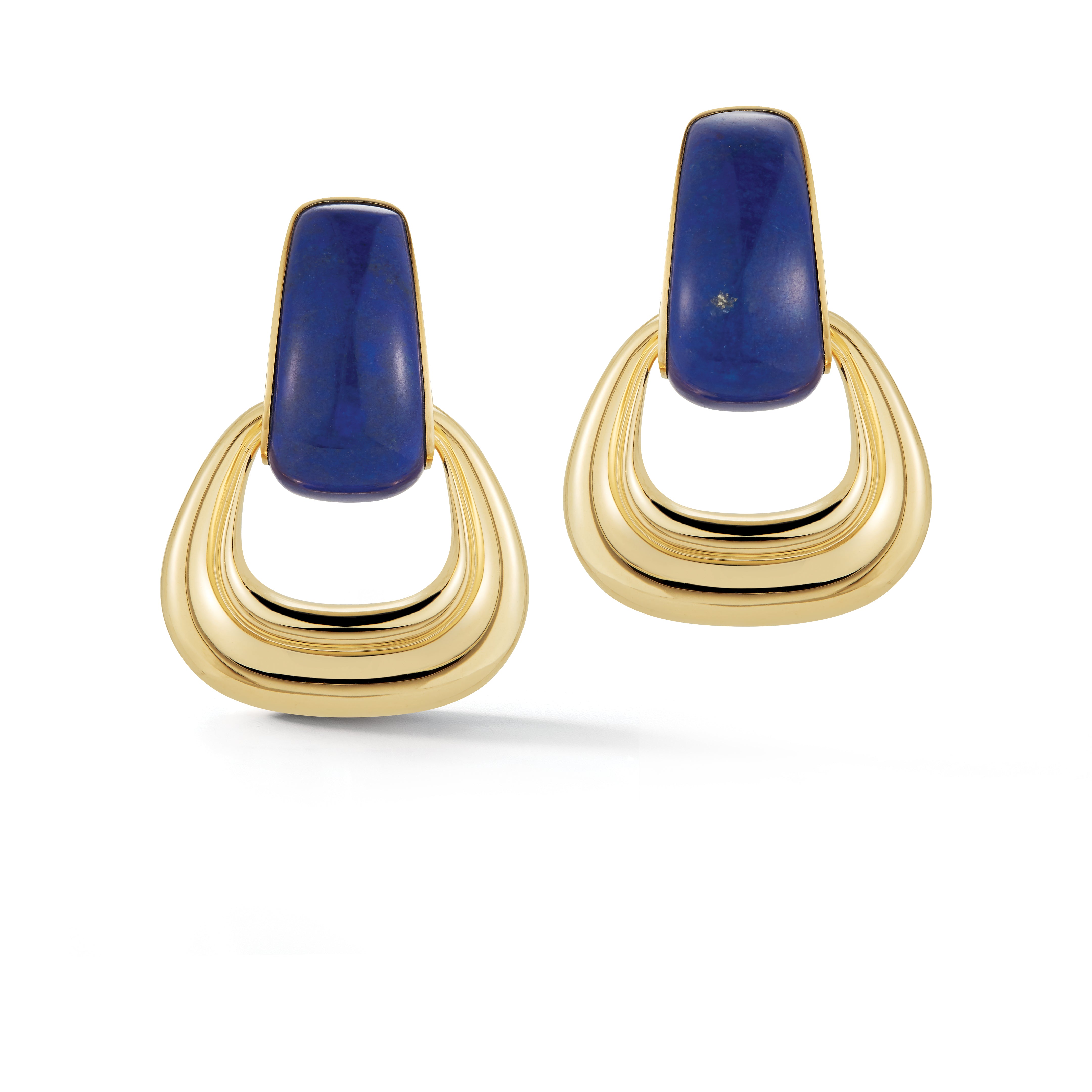 Madison Earrings in Lapis