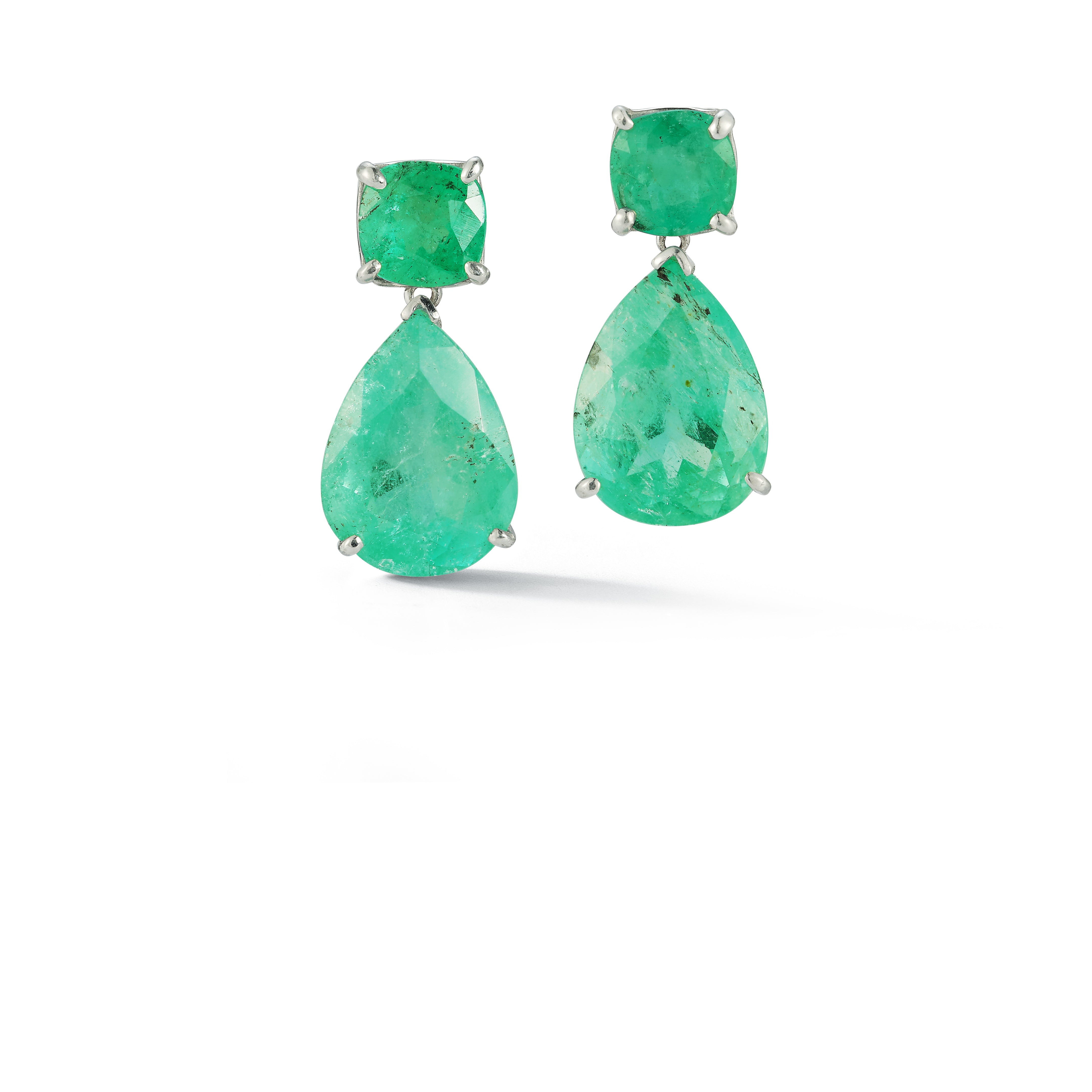 Emerald Drop Earrings