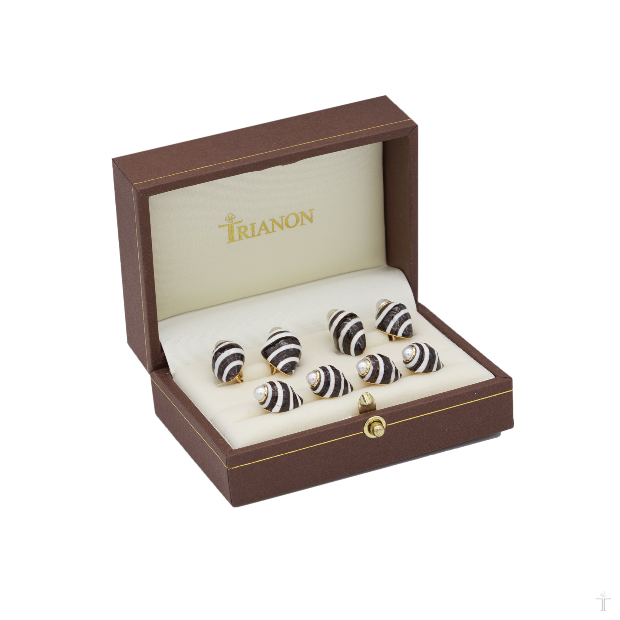 Shell Cufflinks & Studs