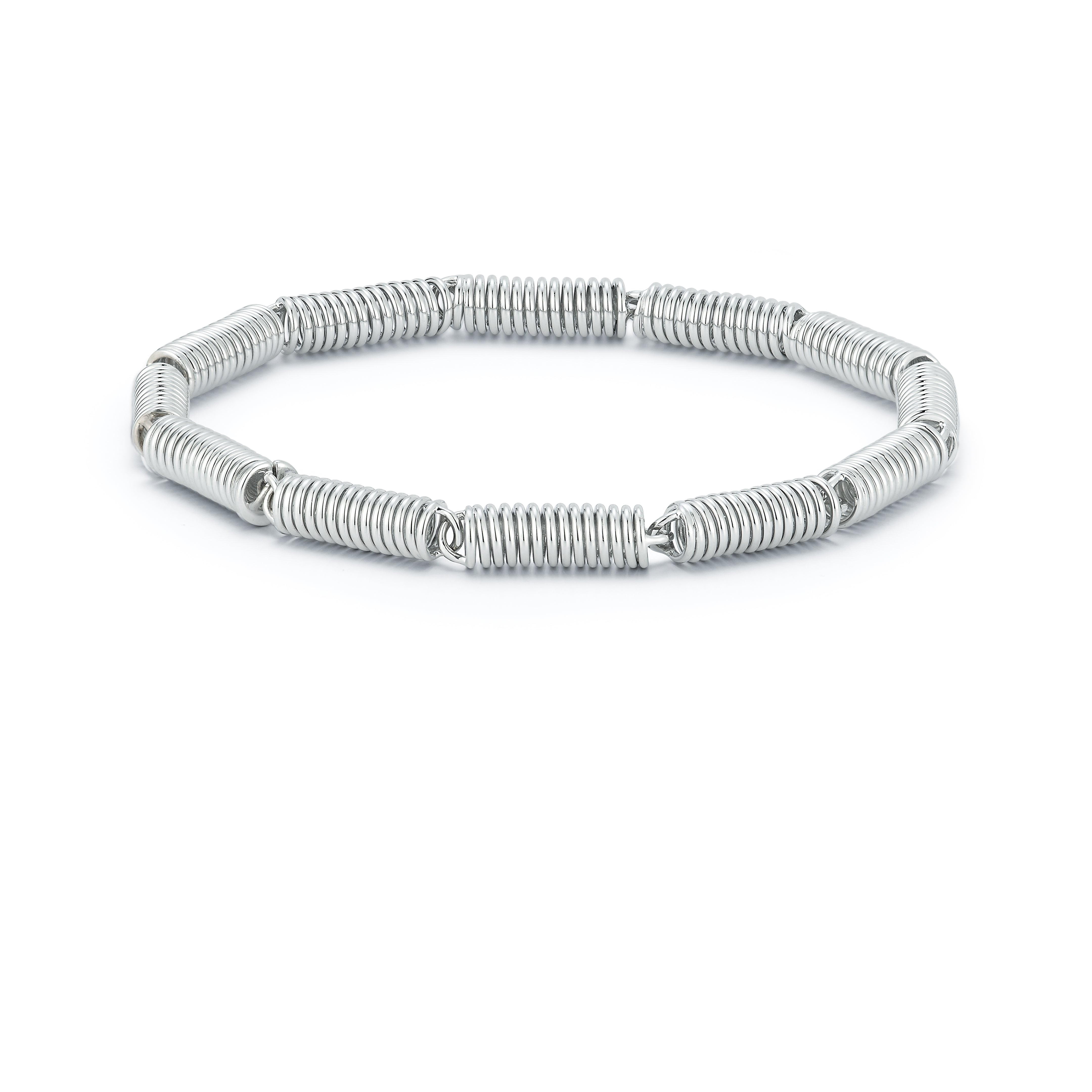 Small White Gold Verona Bracelet