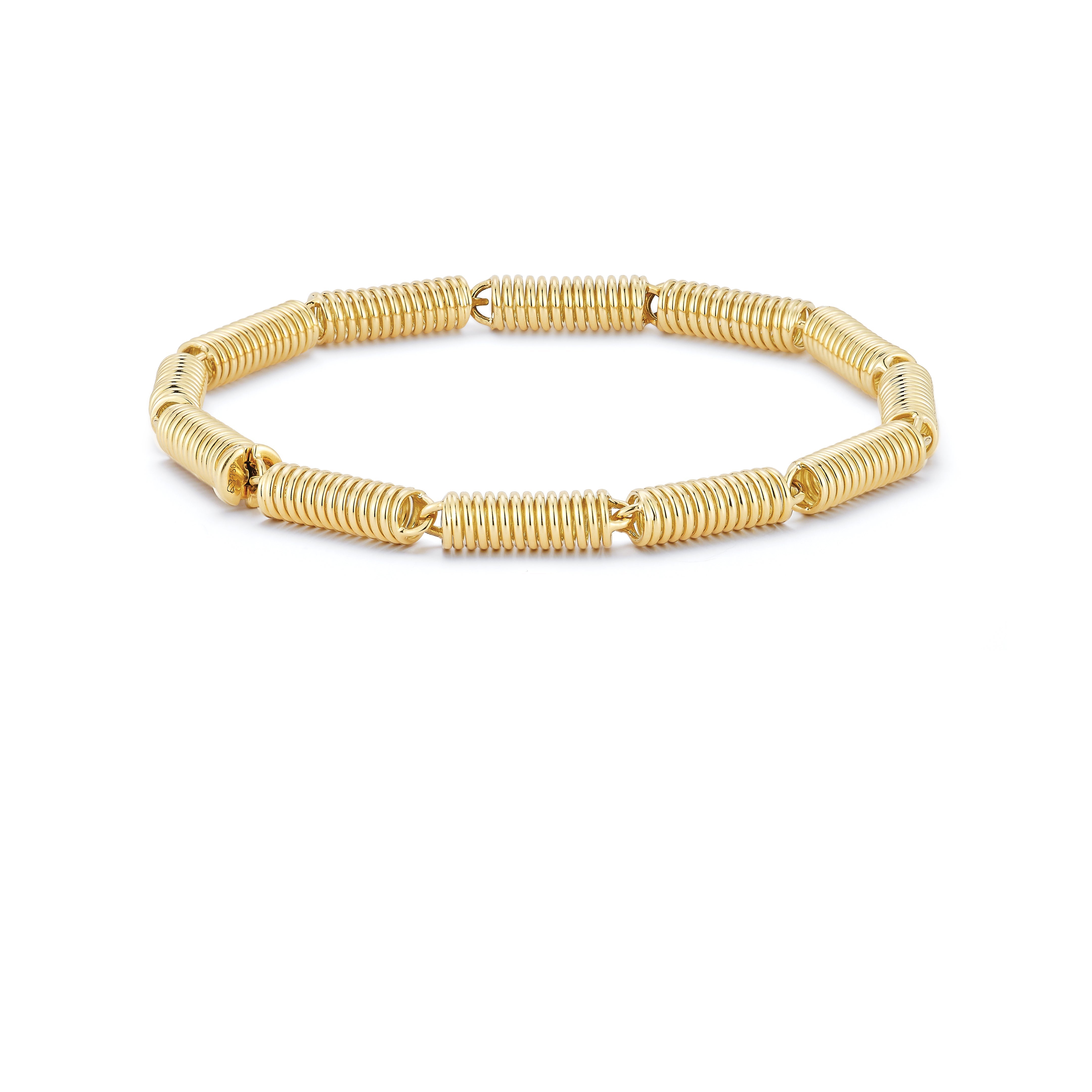 Small Yellow Gold Verona Bracelet