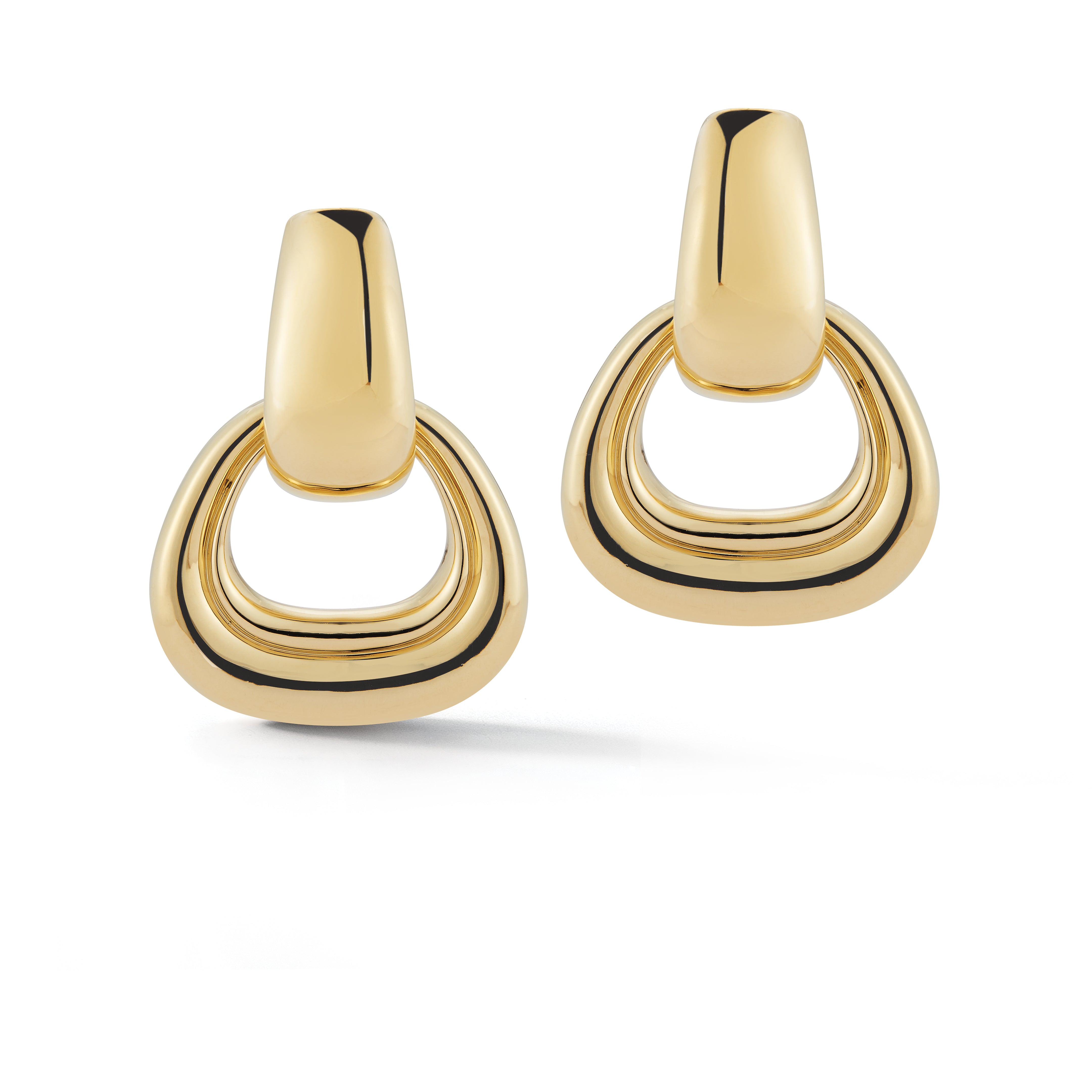 Madison Earrings in Yellow Gold