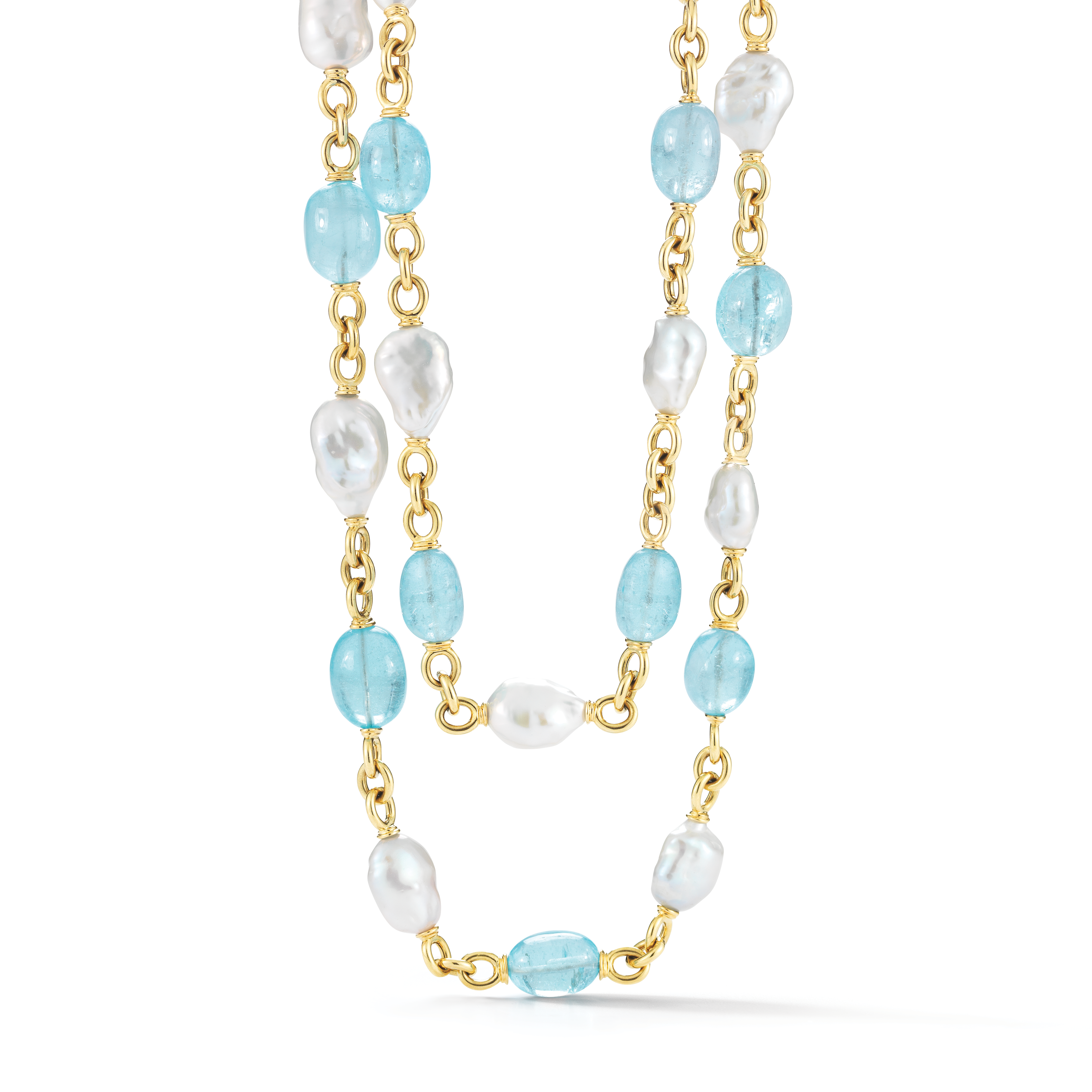 Seville Necklaces in Blue Topaz