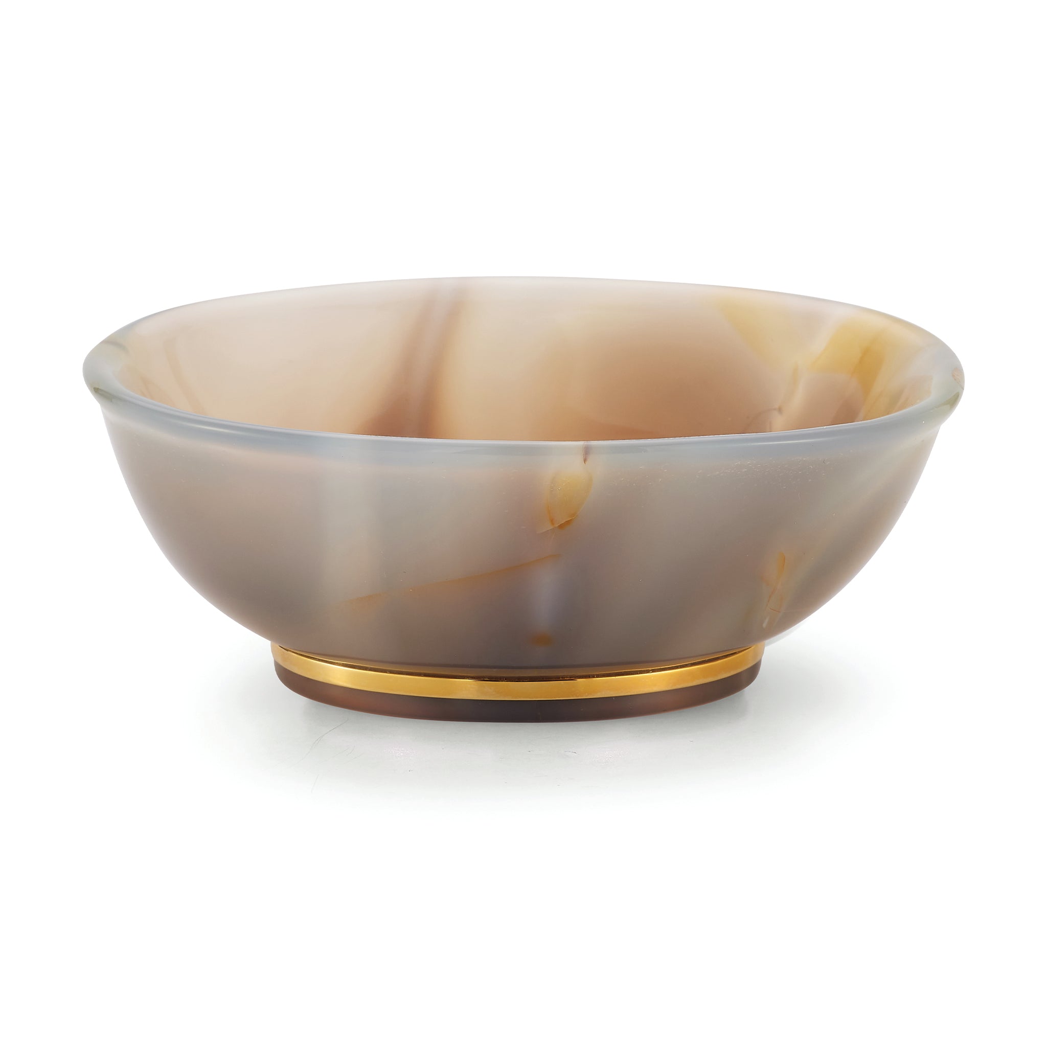 Oval Bowl in Agate