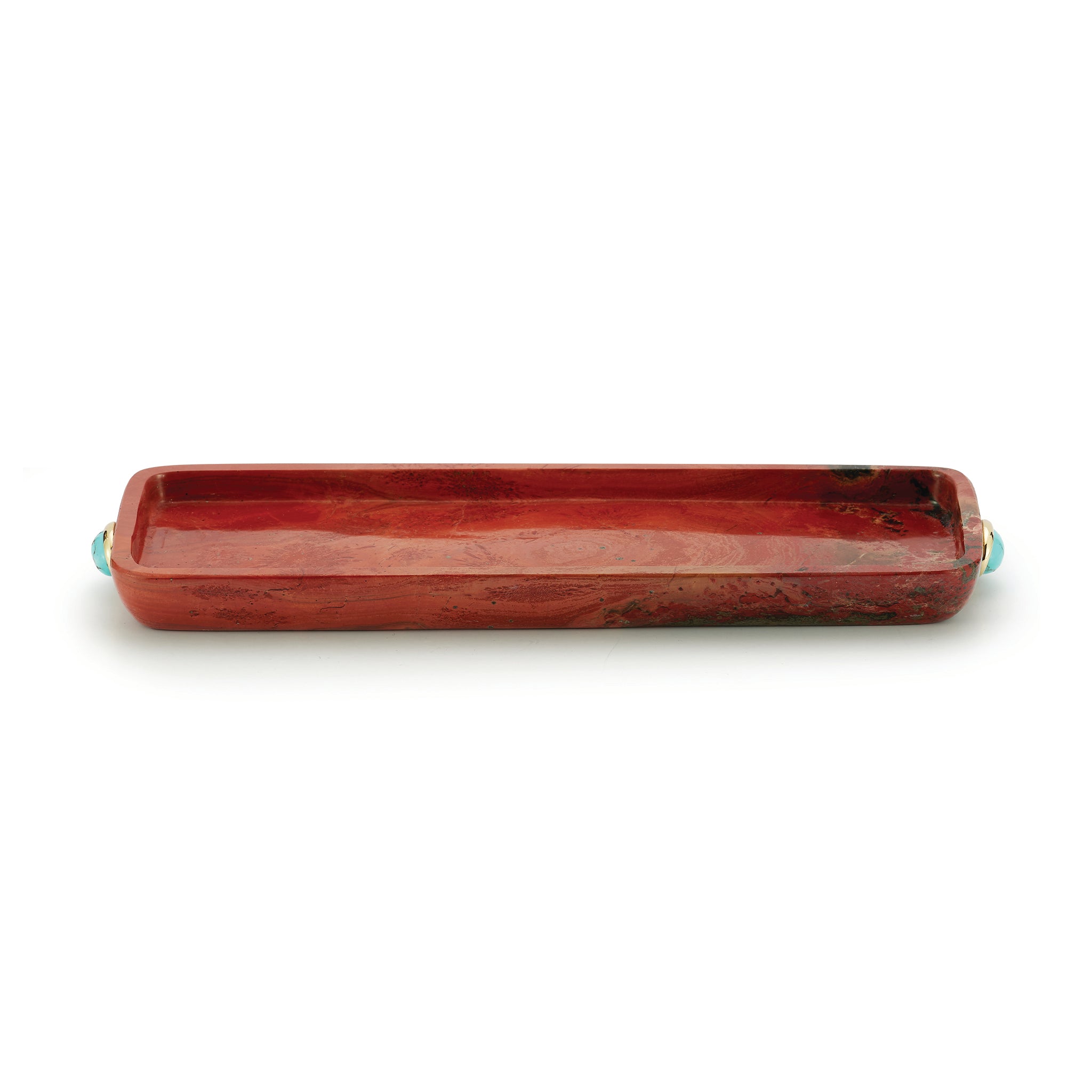 Tray in Red Jasper