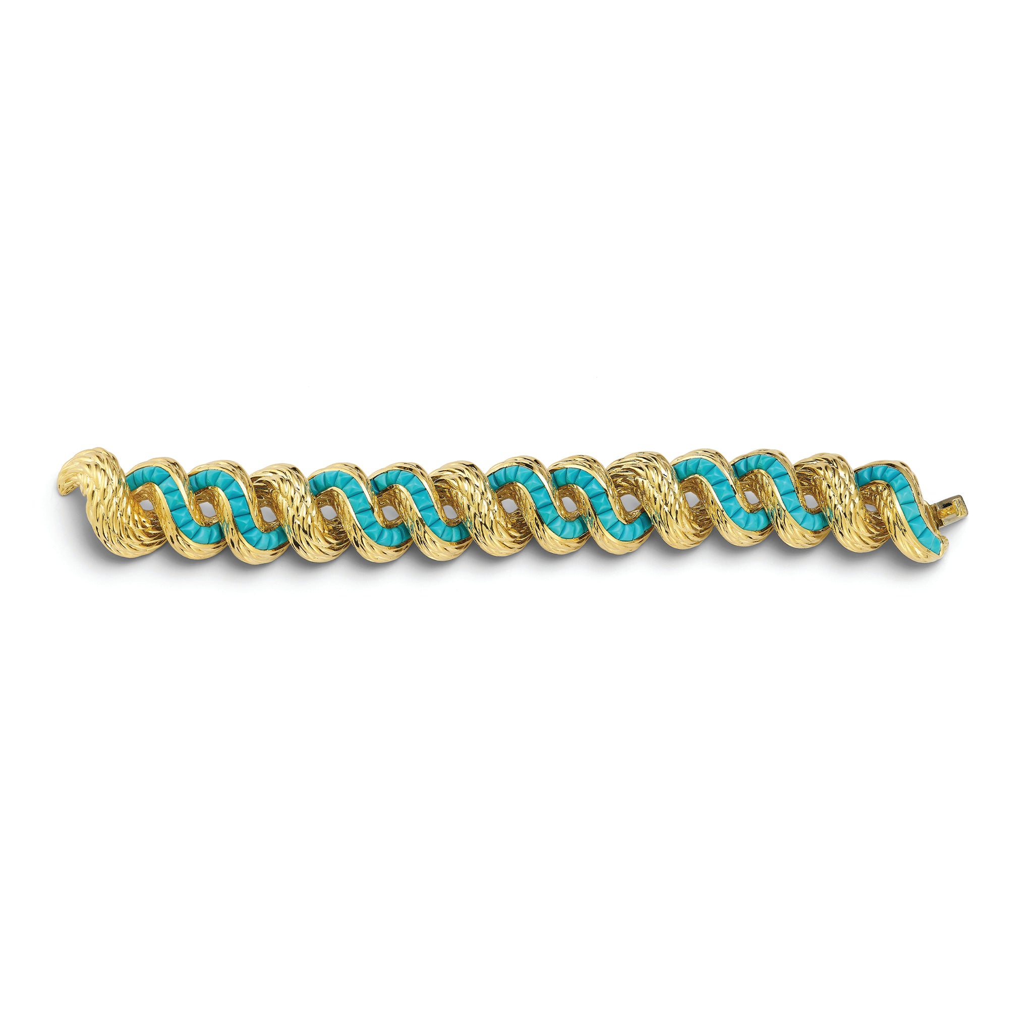 Rope Bracelet with Turquoise