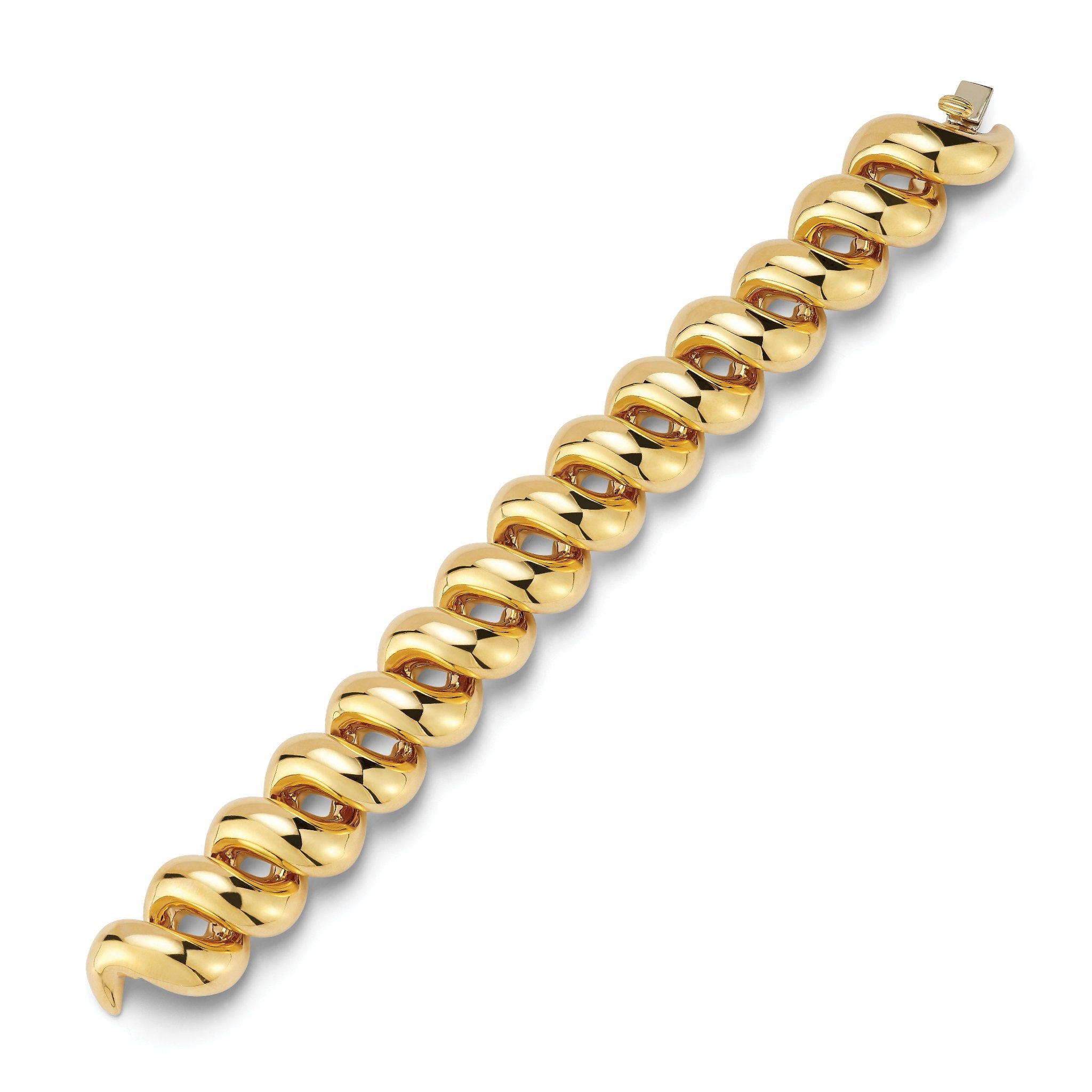 Rope Bracelet in all Yellow Gold