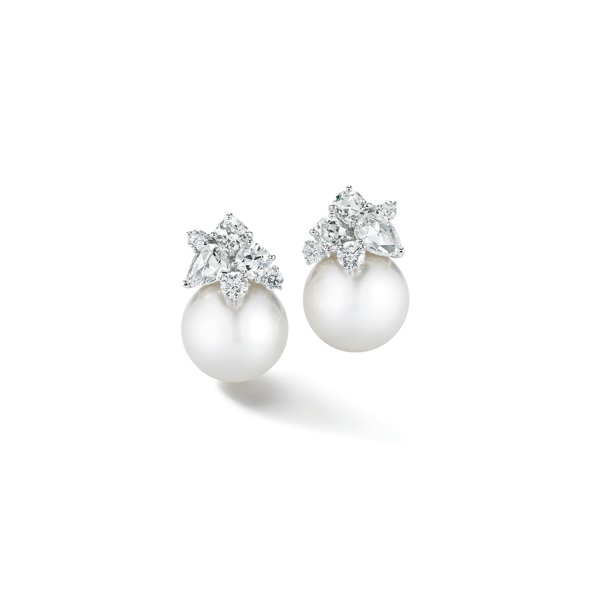 Deauville Earrings in Diamond