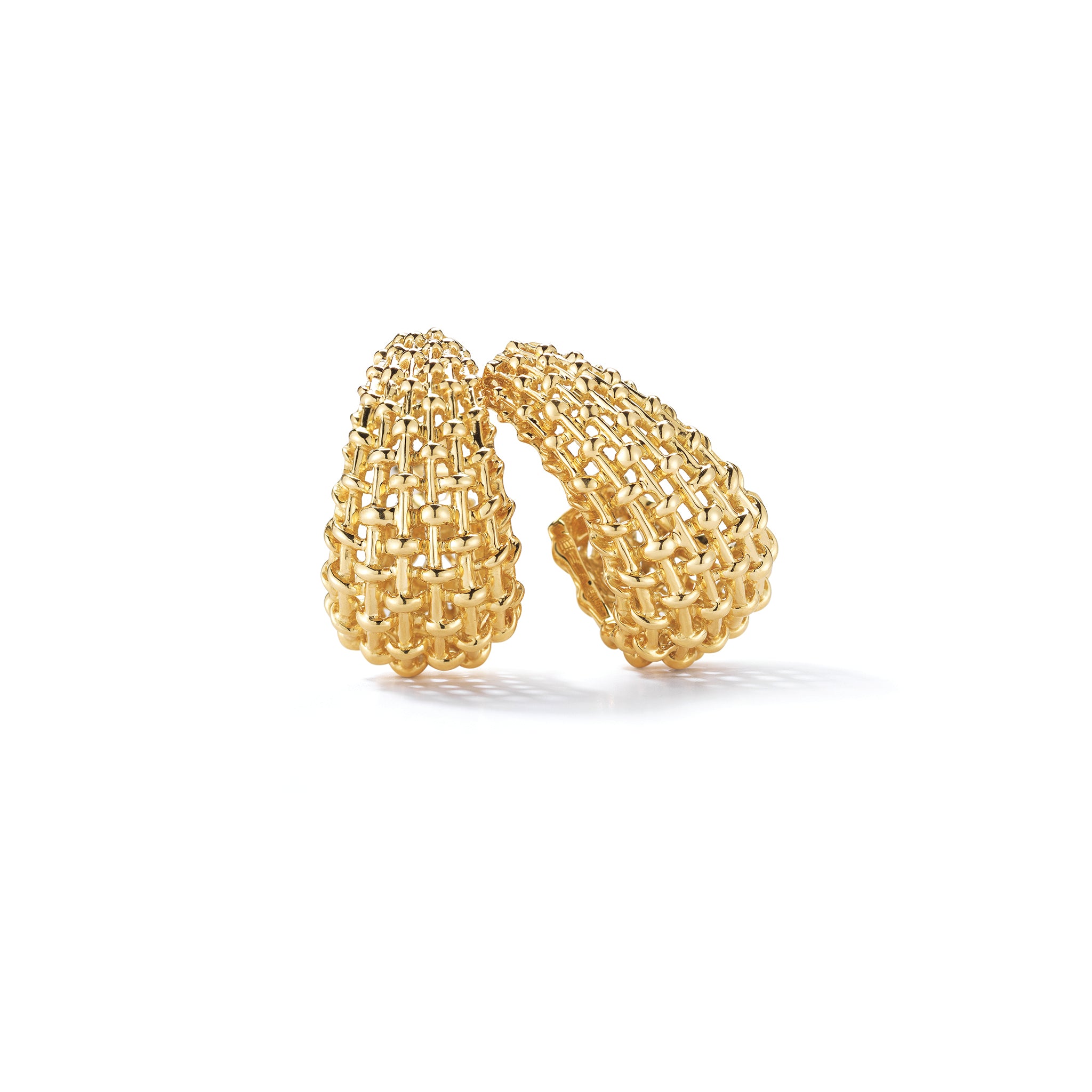 Nantucket Lightship Hoop Earrings