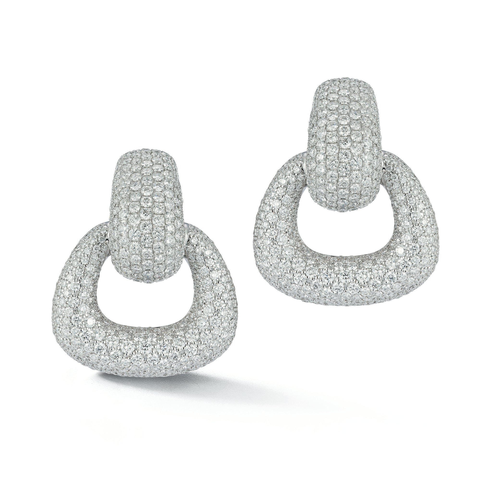 Madison Earrings in Diamond