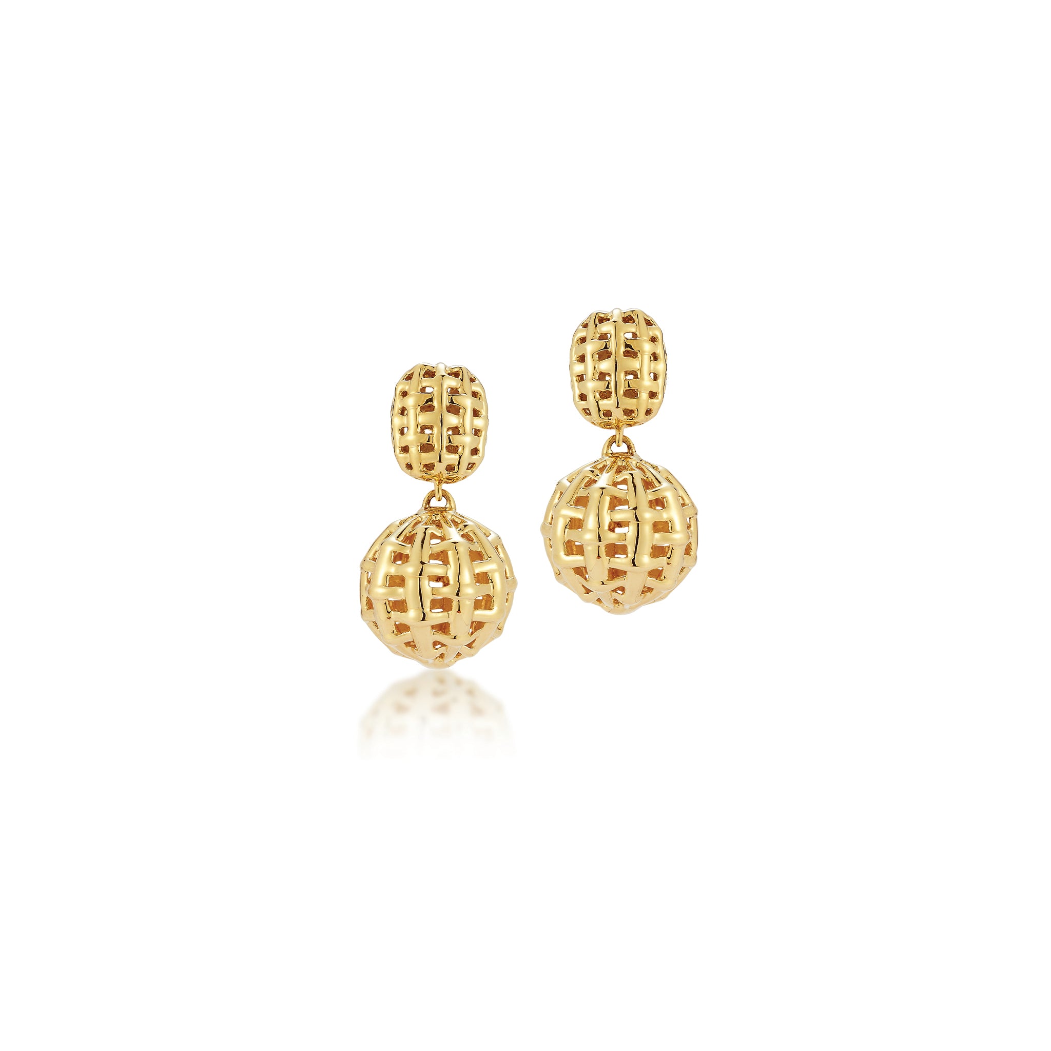 Nantucket Lightship Boule Earrings