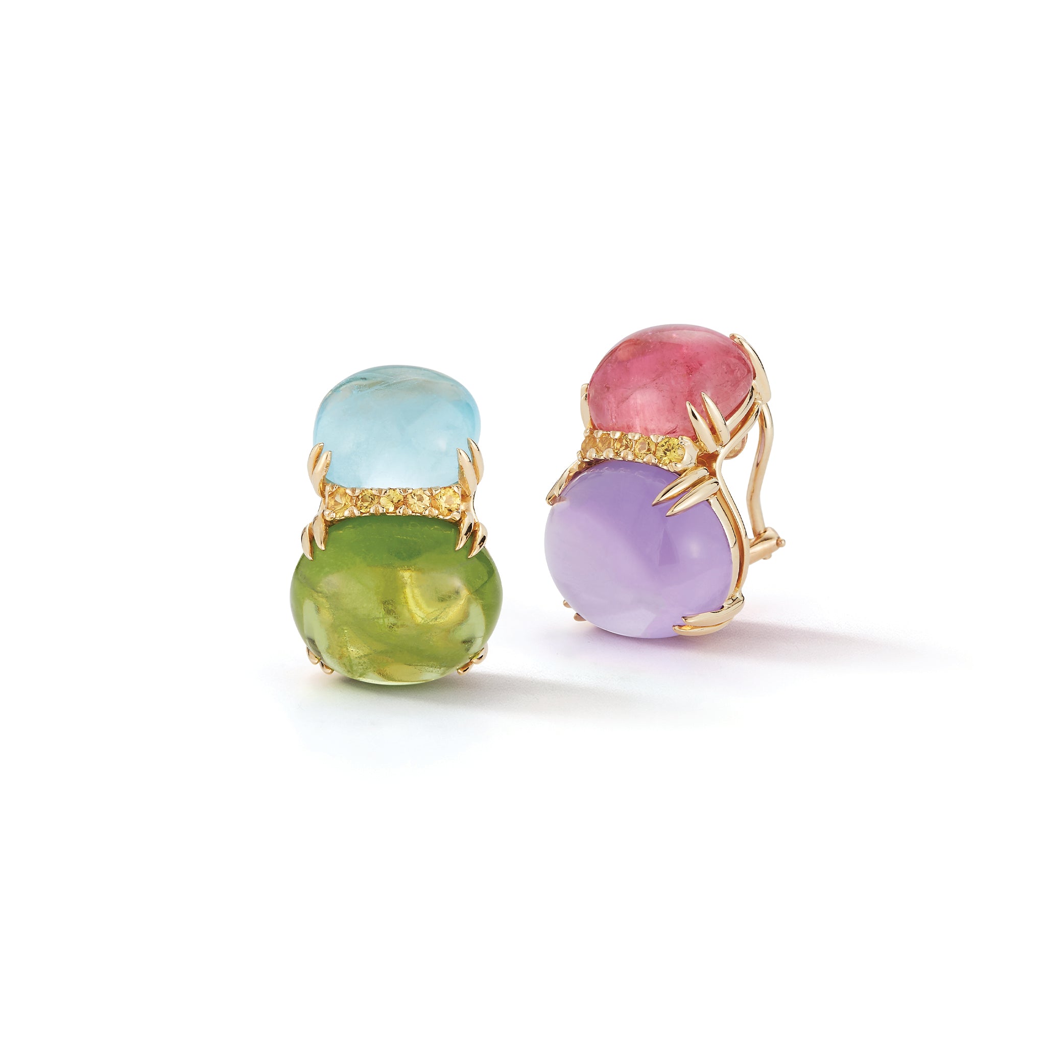 Double Cab Earrings in Multi
