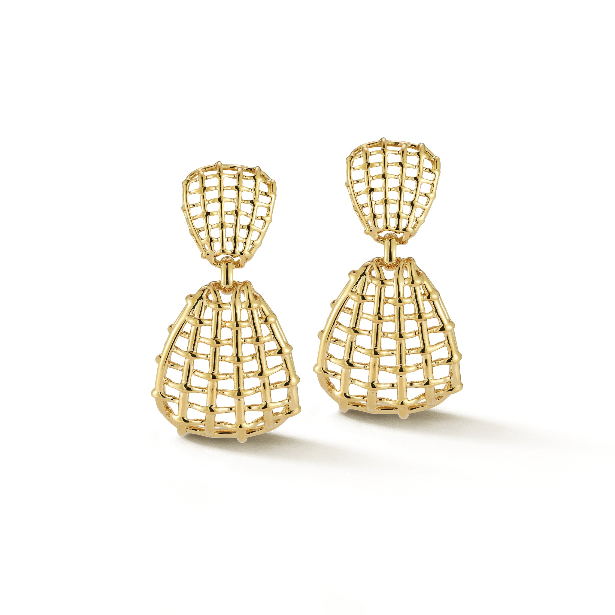 Sconset Drop Earrings in gold