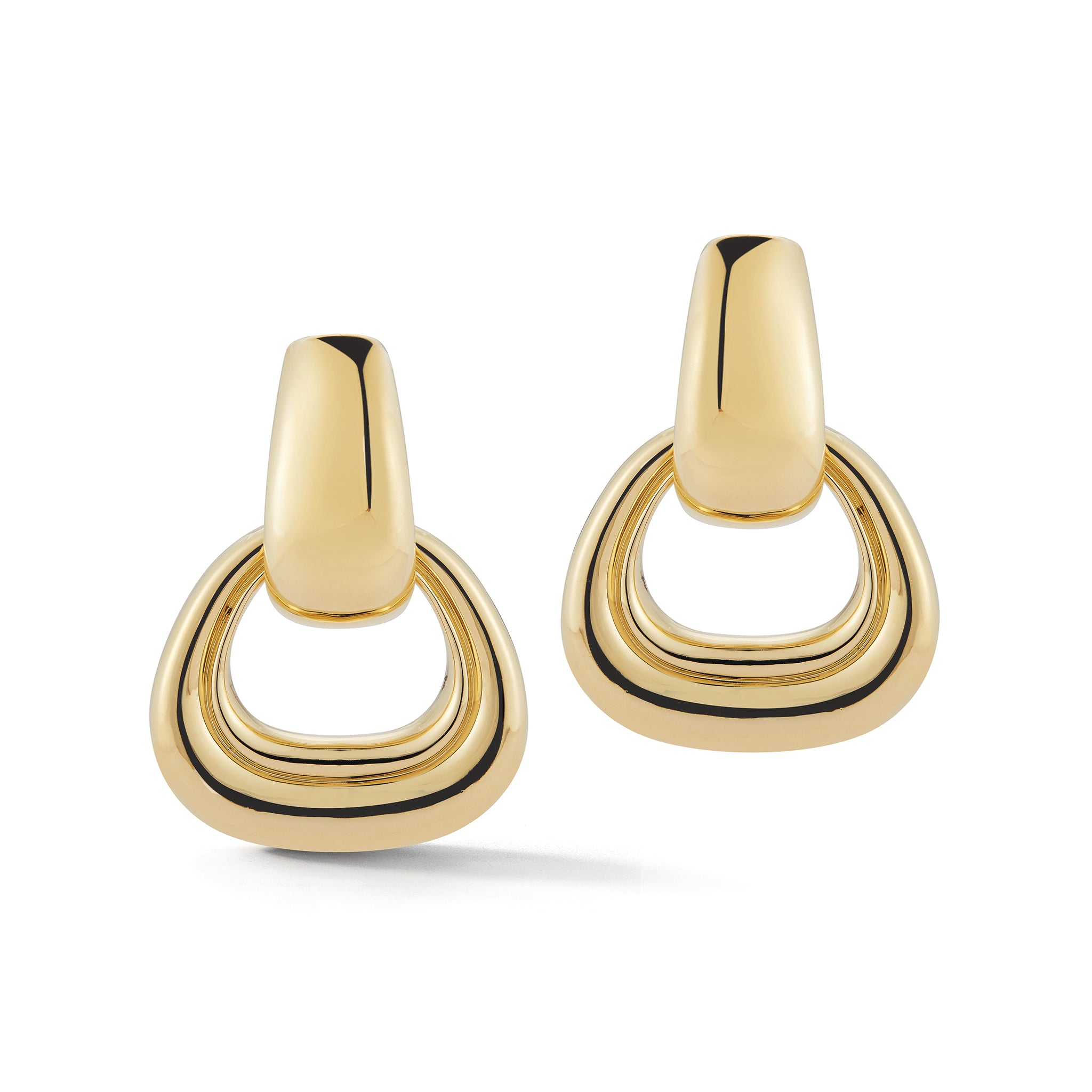 Madison Earrings in Yellow Gold