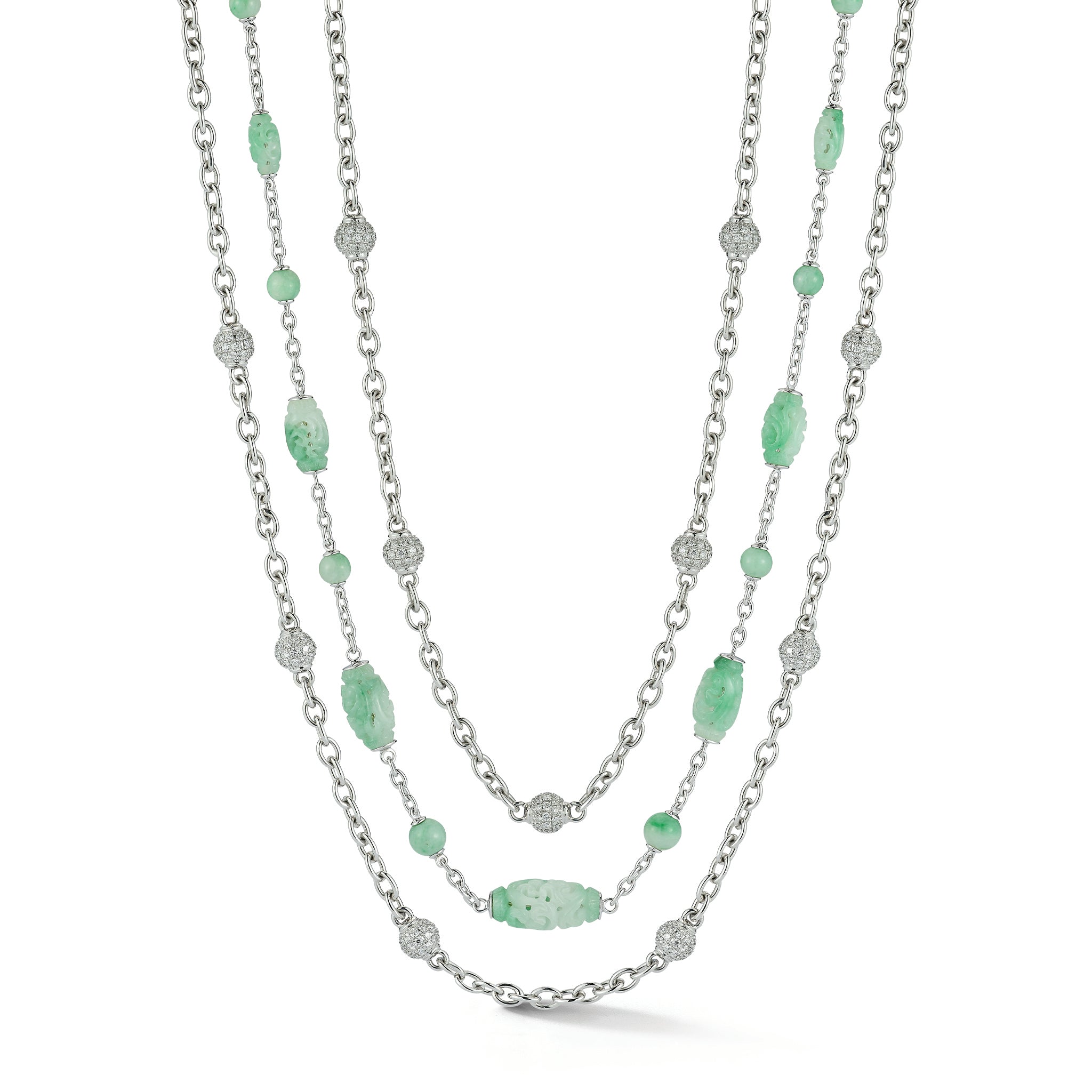 Jadeite Astro Necklace