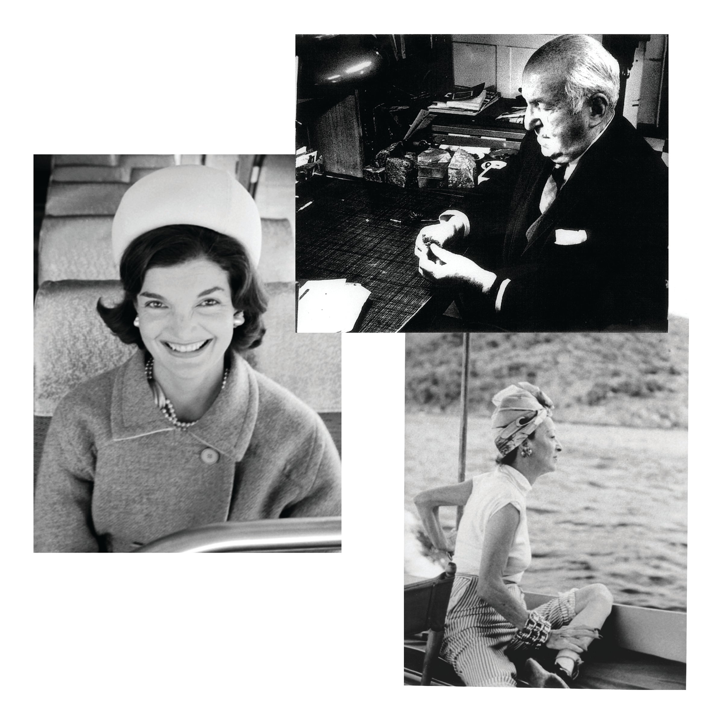 Image of Seaman Schepps, Jackie O'Kennedy, Blanche Knopf