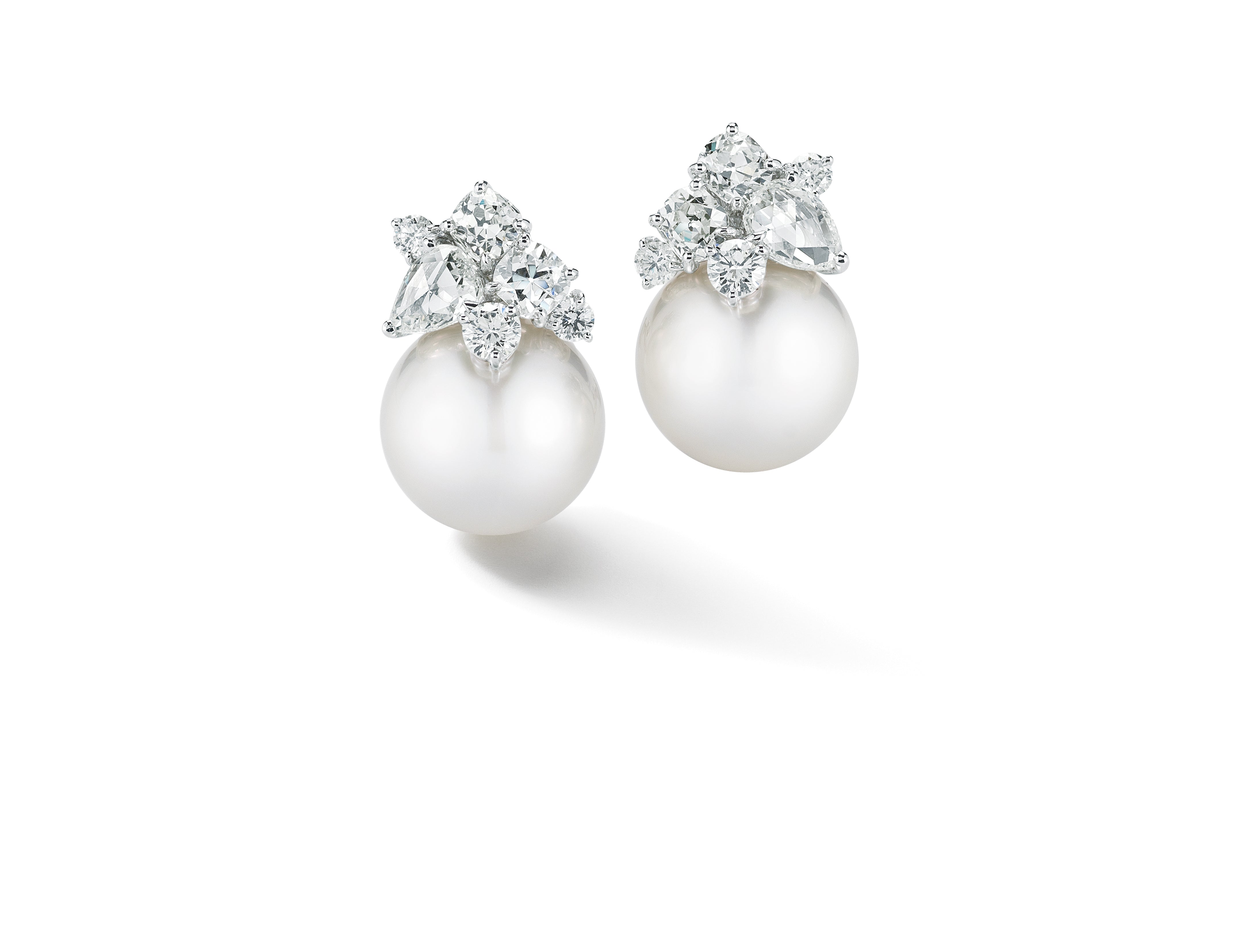 Deauville Earrings in Diamond
