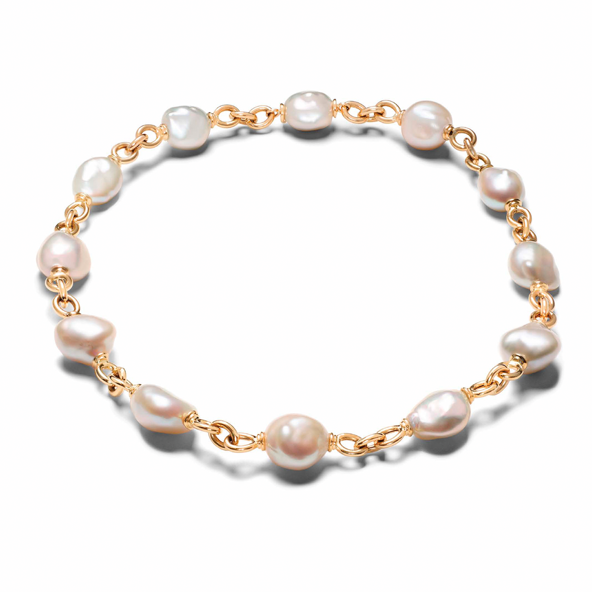 Seville necklace pearl yellow gold