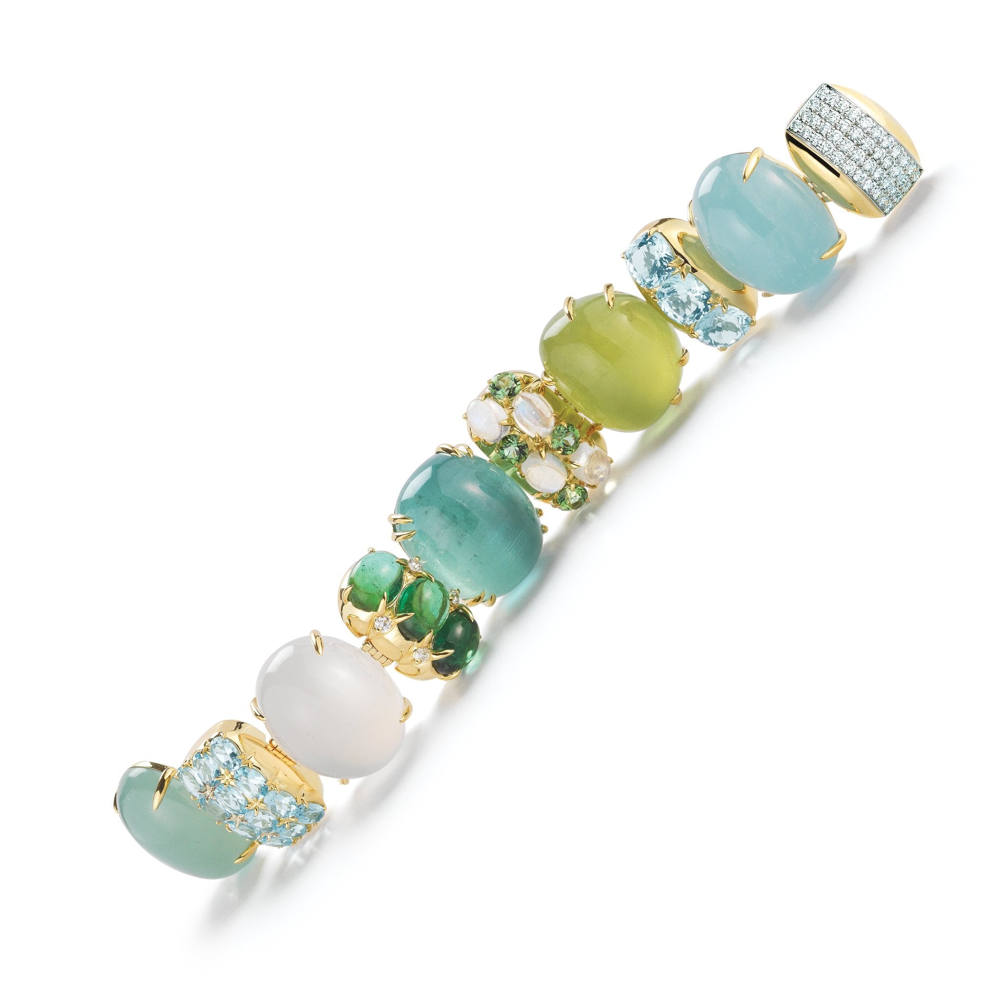 Rio Bracelet in Blues and Greens